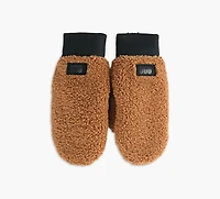 UGG | MITAINE FLUFF AVEC LOGO TAN FEMMES