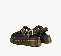 DR. MARTENS | SANDALES DUNNET FLOWER BRUN FEMMES