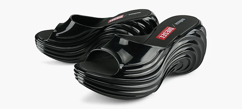 DIESEL | PLATEFORME QUANTUM MELISSA X  NOIR FEMMES