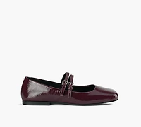 MICHAEL KORS | BALLERINE MATILDA FLEX BOURGOGNE FEMMES