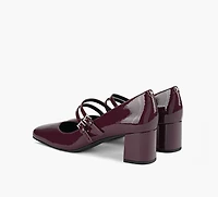 MICHAEL KORS | ESCARPIN MATILDA FLEX BOURGOGNE FEMMES