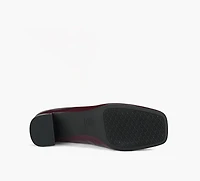MICHAEL KORS | ESCARPIN MATILDA FLEX BOURGOGNE FEMMES