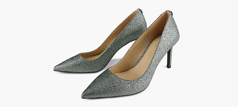 MICHAEL KORS | ESCARPIN ALINA FLEX  ÉTAIN FEMMES