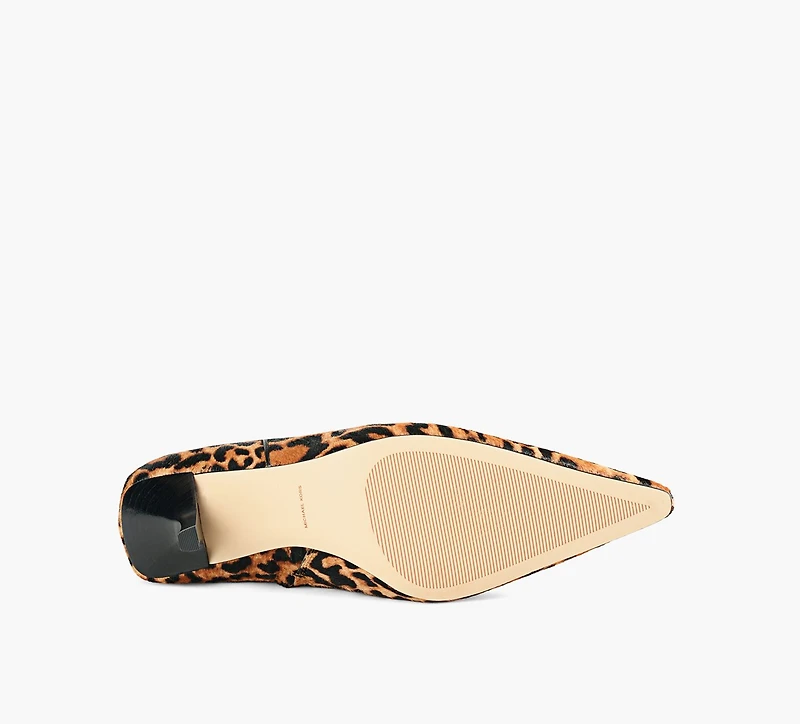 MICHAEL KORS | BOTTINE À TALON SELINA TAN FEMMES