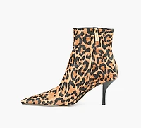 MICHAEL KORS | BOTTINE À TALON SELINA TAN FEMMES