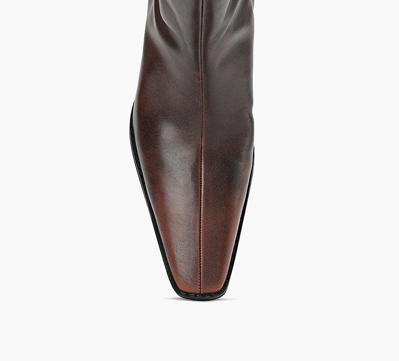 MICHAEL KORS | BOTTE À TALON DARRAH BRUN FEMMES