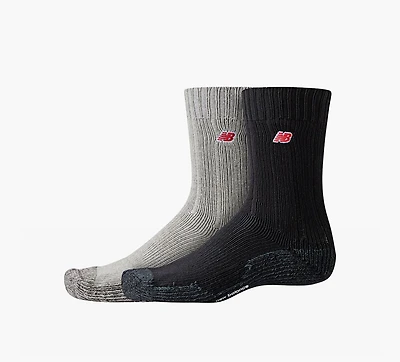 NEW BALANCE | CHAUSSETTES MI-MOLLET FINES UNISEXES 2 PAIRES MULTICOLORE UNISEXE