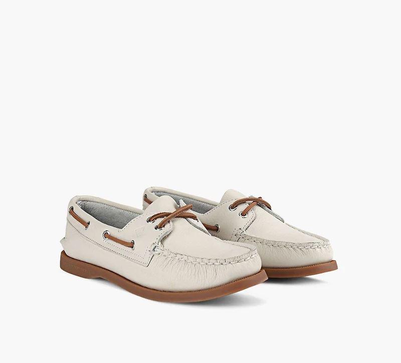 SPERRY | CHAUSSURES BATEAU À 2 OEILLETS AUTHENTIC ORIGINAL BLANC FEMMES