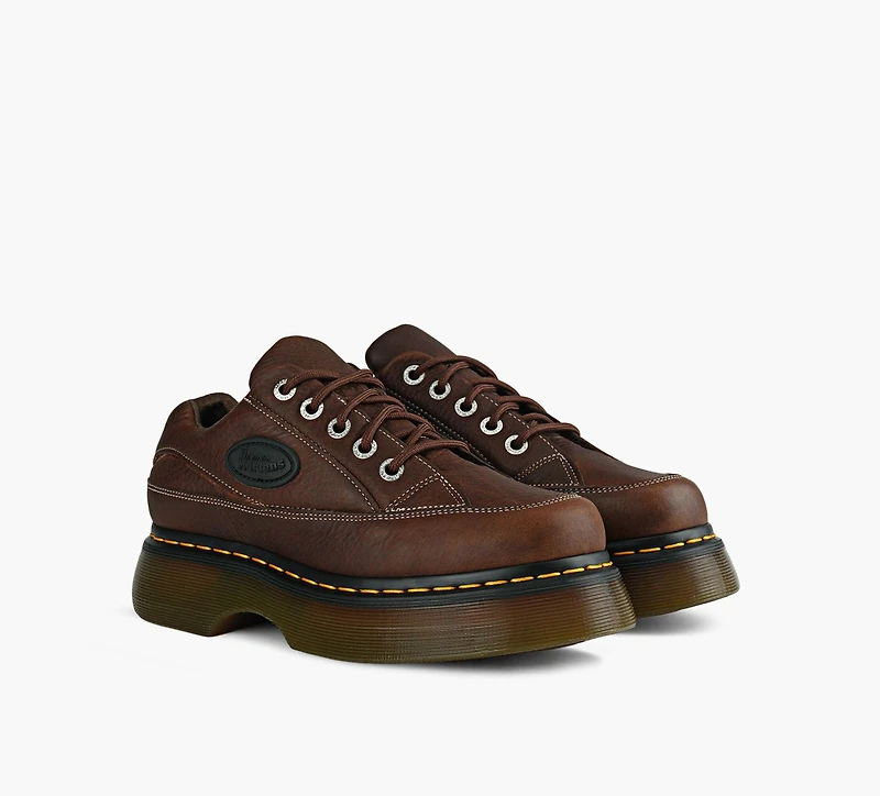 DR. MARTENS | BUZZ 5 OEILLETS BRUN FEMMES