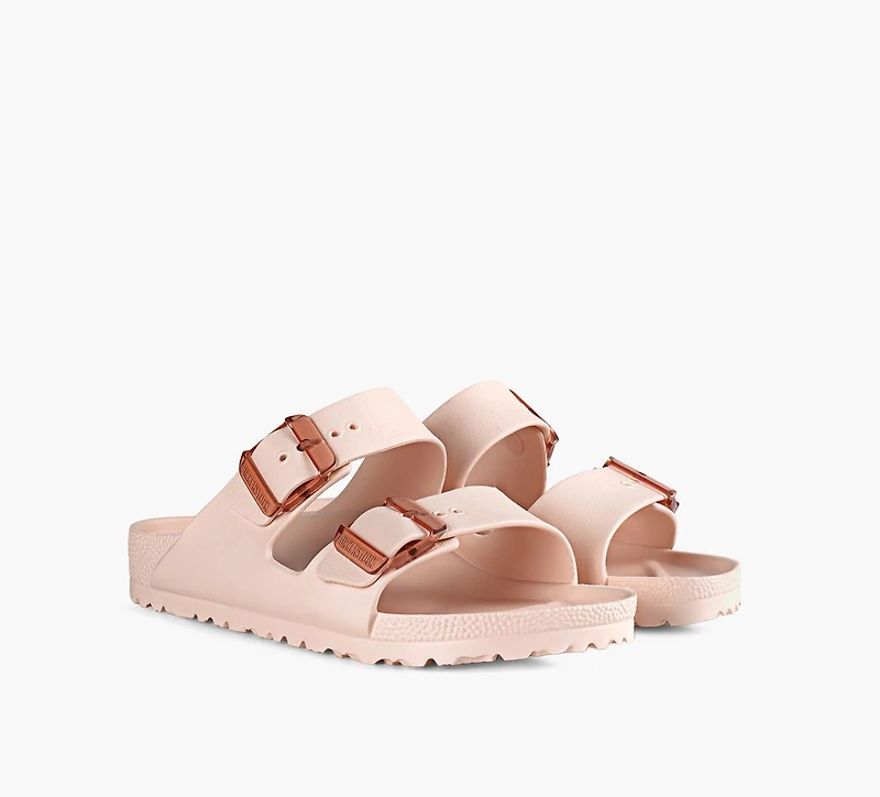 BIRKENSTOCK | ARIZONA À BOUCLE TRANSPARENTE ROSE PALE FEMMES