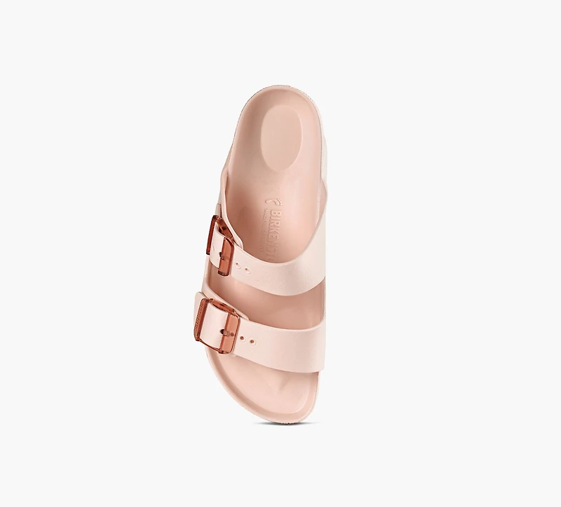 BIRKENSTOCK | ARIZONA À BOUCLE TRANSPARENTE ROSE PALE FEMMES