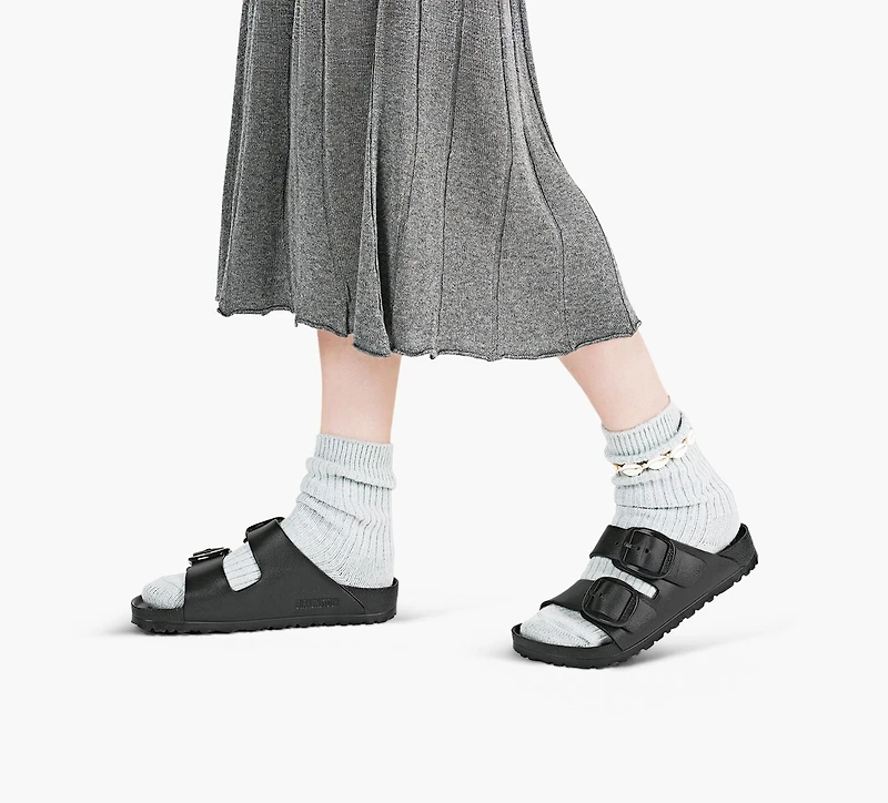 BIRKENSTOCK | ARIZONA GROSSE BOUCLE EVA NOIR FEMMES