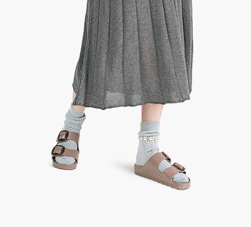 BIRKENSTOCK | ARIZONA GROSSE BOUCLE EVA TAUPE FEMMES