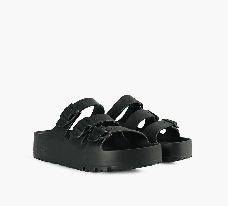 BIRKENSTOCK | PLATEFORME FLORIDA III NOIR FEMMES