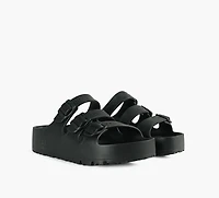 BIRKENSTOCK | PLATEFORME FLORIDA III NOIR FEMMES