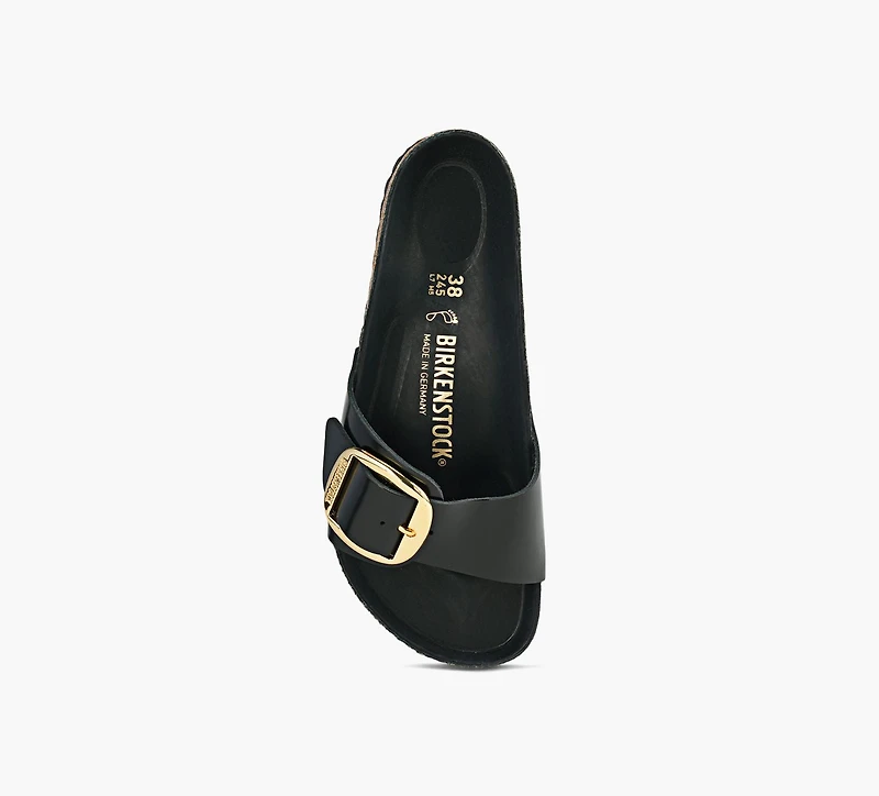 BIRKENSTOCK | MADRID GROSSE BOUCLE NOIR FEMMES