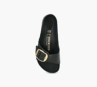 BIRKENSTOCK | MADRID GROSSE BOUCLE NOIR FEMMES