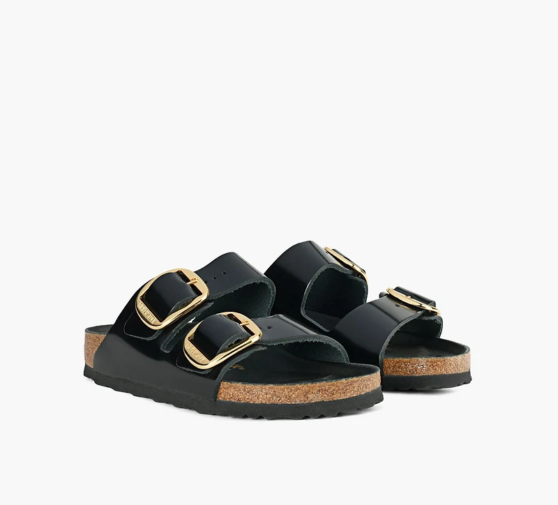 BIRKENSTOCK | ARIZONA GROSSE BOUCLE NOIR FEMMES
