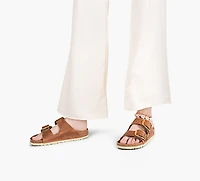 BIRKENSTOCK | ARIZONA GROSSE BOUCLE TAN FEMMES