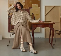 BIRKENSTOCK | ARIZONA BIRKO ARGENT FEMMES
