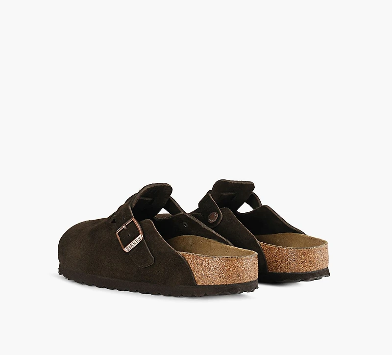 BIRKENSTOCK | BOSTON SEMELLE SOUPLE BRUN FEMMES