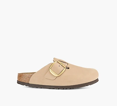 BIRKENSTOCK | BOSTON GROSSE BOUCLE BEIGE FEMMES