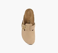 BIRKENSTOCK | BOSTON GROSSE BOUCLE BEIGE FEMMES