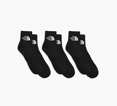 THE NORTH FACE | CHAUSSETTES 3/4 MULTISPORT CUSH 3 PAIRES NOIR UNISEXE