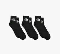THE NORTH FACE | CHAUSSETTES 3/4 MULTISPORT CUSH 3 PAIRES NOIR UNISEXE