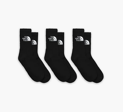 THE NORTH FACE | CHAUSSETTES MI-MOLLET UNISEXES EVERYDAY STANDARD 3 PAIRES NOIR UNISEXE