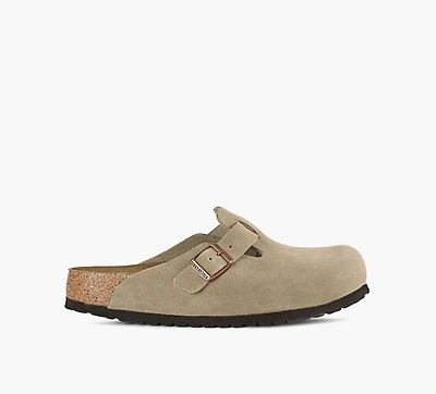 BIRKENSTOCK | BOSTON SEMELLE SOUPLE TAUPE HOMMES