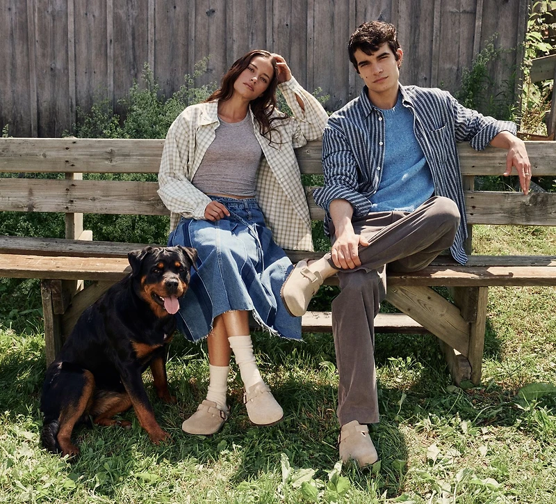 BIRKENSTOCK | BOSTON SEMELLE SOUPLE TAUPE HOMMES