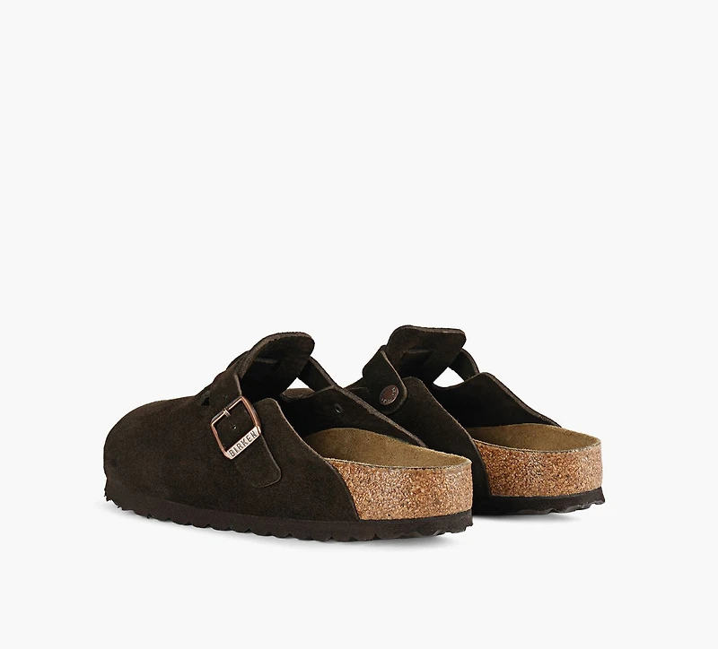 BIRKENSTOCK | BOSTON SEMELLE SOUPLE BRUN HOMMES