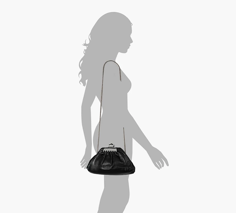 MARC JACOBS | SAC THE SMALL CLAW CLIP CLUTCH | NOIR | FEMMES