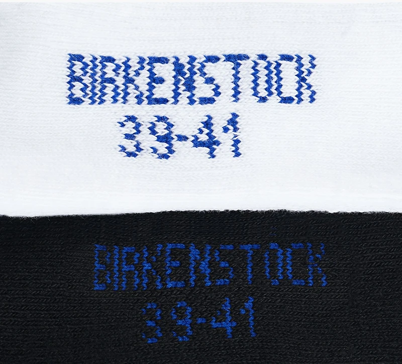 BIRKENSTOCK | CHAUSSETTES MI-MOLLET EN COTON 2 PAIRES BLANC UNISEXE