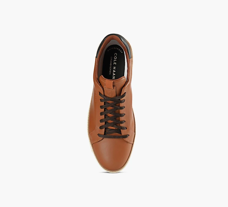 COLE HAAN | BASKET GRANDPRO TOPSPIN IMPERMÉABLE TAN HOMMES
