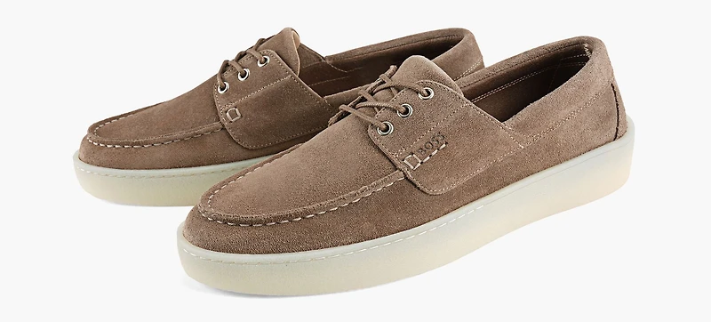 BOSS | CHAUSSURE BATEAU RANDAL BEIGE HOMMES