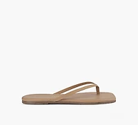 TKEES | TONG À BOUT CARRÉ LILY BEIGE FEMMES