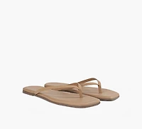 TKEES | TONG À BOUT CARRÉ LILY BEIGE FEMMES