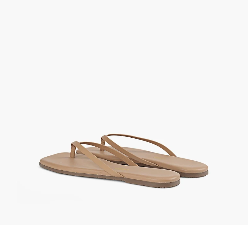 TKEES | TONG À BOUT CARRÉ LILY BEIGE FEMMES