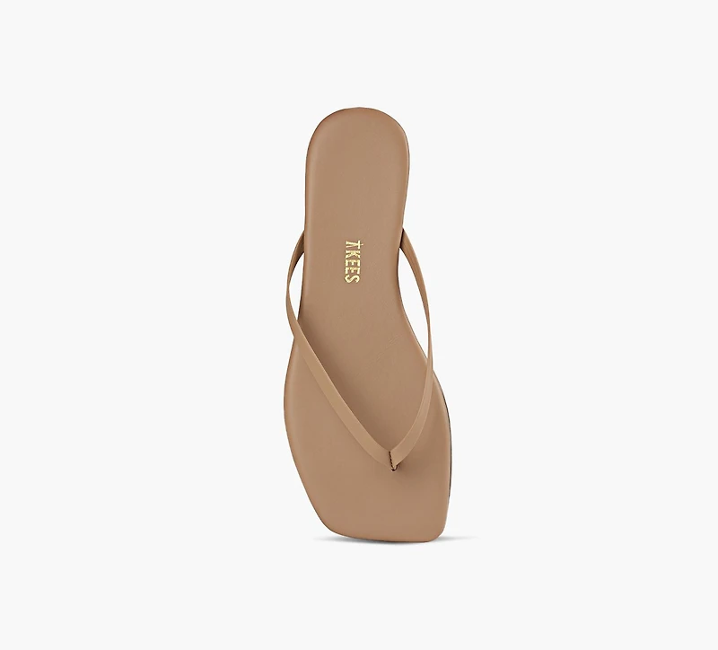 TKEES | TONG À BOUT CARRÉ LILY BEIGE FEMMES