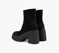 MIMOSA | BOTTINE EMERALD NOIR FEMMES