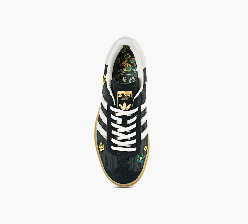 ADIDAS | BASKET GAZELLE BOLD X LIBERTY LONDON NOIR FEMMES