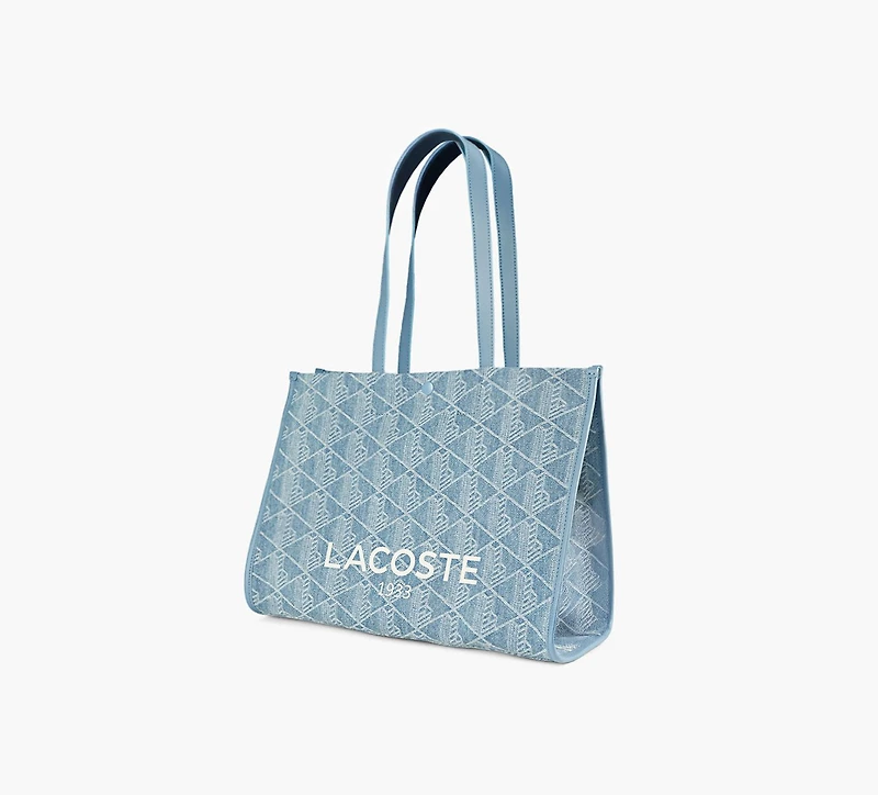 LACOSTE | FOURRE-TOUT JACQUARD | BLEU | FEMMES