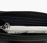 LACOSTE | GRAND PORTEFEUILLE ZIPPÉ L.12.12 CONCEPT | NOIR | UNISEXE