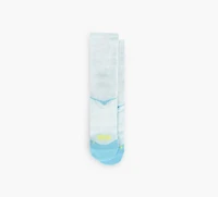HOKA | CHAUSSETTE DE COURSE MI-MOLLET CLIFTON BLEU UNISEXE