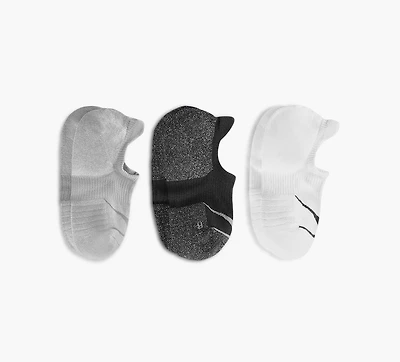 HOKA | CHAUSSETTES INVISIBLES - LOT DE 3 MULTICOLORE UNISEXE