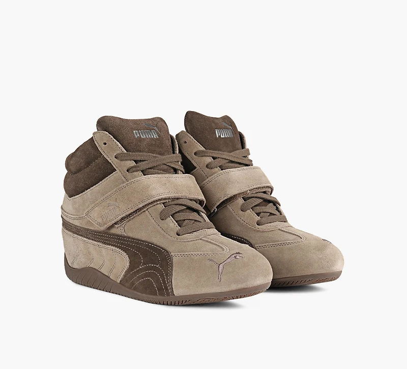 PUMA | BASKET COMPENSÉE SPEEDCAT TAUPE FEMMES