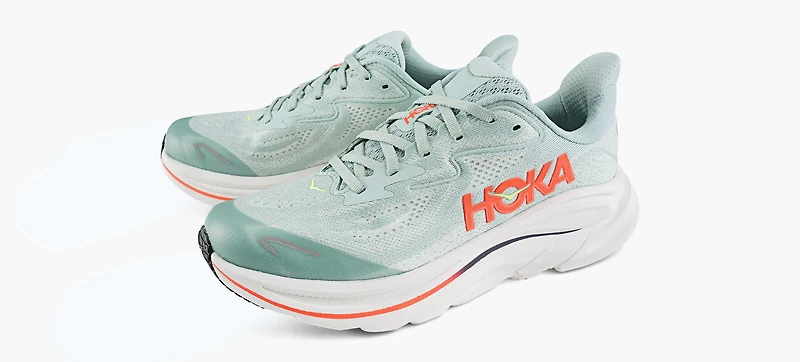 HOKA | CLIFTON 10 VERT GRAND ENFANT FILLE