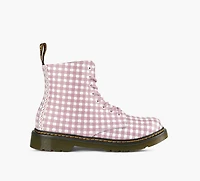 DR. MARTENS | BOTTES 1460 GINGHAM | BLANC | GRAND ENFANT FILLE
